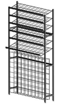 High Capacity Wine Display