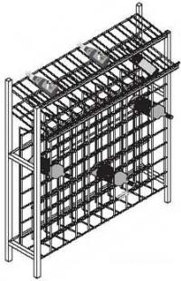 Wire Wine Display